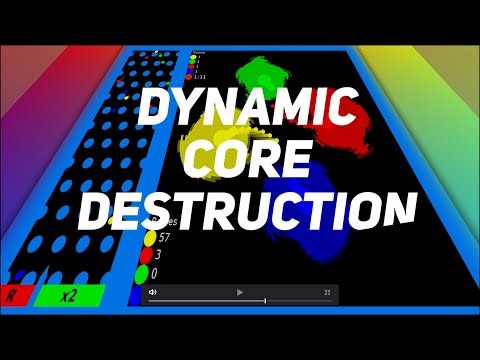 Core Destruction AI Simulation | Multiply or Release | Algodoo
