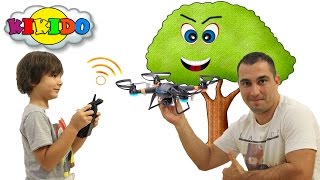 ШОК!!! ПОТЕРЯЛИ КВАДРОКОПТЕР. Камиль Расстроен.ЧТО-ТО ПОШЛО НЕ ТАК!!! Видео для детей. Кикидо