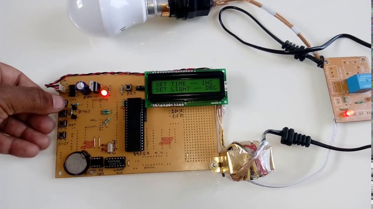 Automatic Street Light Control System Using RTC