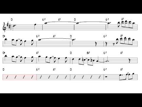 Adios   Enric Madiguera  1931  Eb Alto Sax Play Along