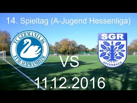 Germania Schwanheim - SG Rosenhöhe OF | 11.12.2016 | 14. Spieltag Hessenliga (A-Jugend)