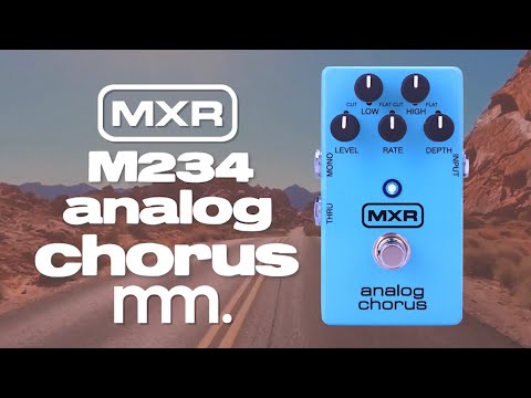 MXR M234 Analog Chorus 2011 - Present - Blue with original box image 6