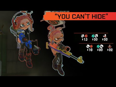 [Splatoon 3] Two chargers SMOKE the enemy team straight on Turf War