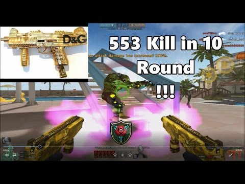 Crossfire NA 2.0 : Steyr TMP-Dual-GB Dragon\550 Kill in 10 Round in Hero mode X - Gameplay