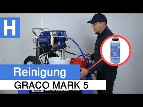 Airless Spritzgerät sauber machen - So reinigt man die Graco Mark 5 richtig!