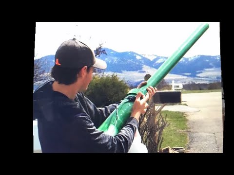 We built a potato gun...