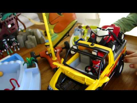 Playmobil pick up et quad