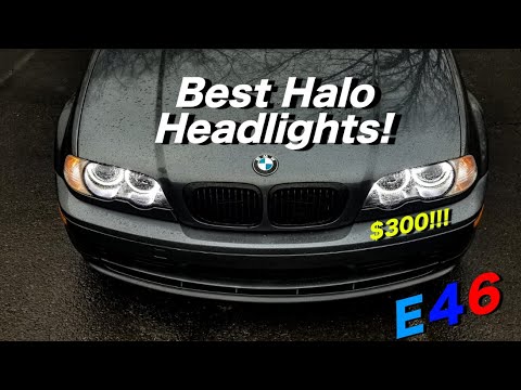 PERFECT BMW HALO HEADLIGHTS! (Wiring Angel Eyes)