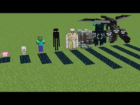 Which Minecraft Mobs death will generate more Sculk ?