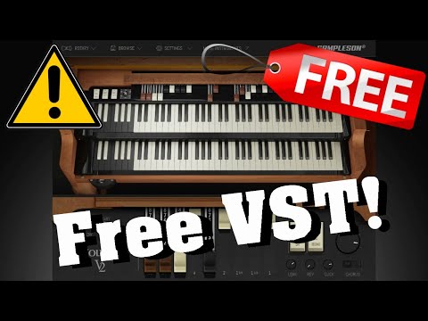 【Free VST!】 Great! Best Free Hammond B3 Organ Plugin? CollaB3-V2 by Sampleson, Updated Version!