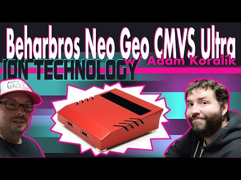 Beharbros Neo Geo CMVS Ultra (Consolized MVS) w/ Adam Koralik  - Ion Technology - Retro Game Players