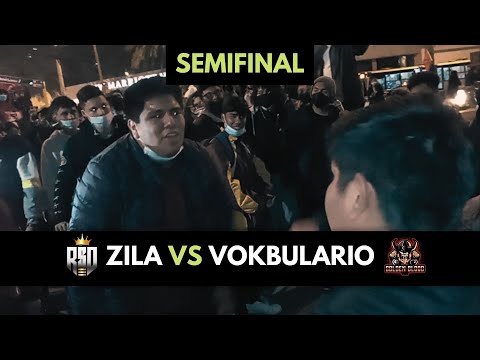ZILA (Rapsodia) vs VOKBULARIO (Golden B.) - Semifinal | Cruce de colectivos