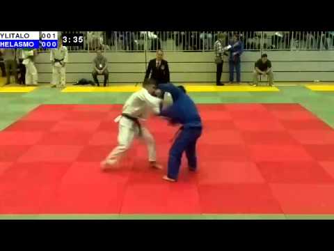 Judo U18 SM 2014: P18-60: YLITALO - HELASMO