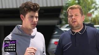 Shawn Mendes Parks In James Corden&#39;s Spot #LateLateShawn