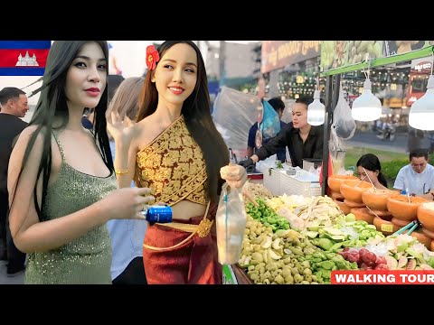Best Street Food Collection in Phnom Penh City | Cambodia Real Life Street Scene & Khmer Local Food