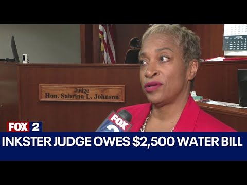 Inkster judge allegedly owes $2K in water bills, but she says it is a mistake