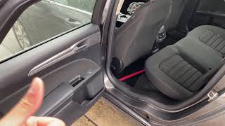 Ford Fusion – Child safety lock