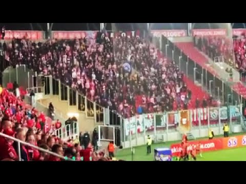Kibice Cracovii w Łodzi na Widzewie | 09.09.2022