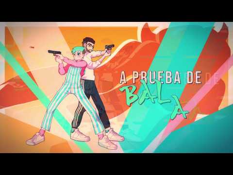 JUANIH SOUTH - A prueba de balas ft INDIGO JAMS ( Lyric video )