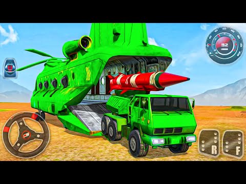 OffRoad US Army Transport - Cargo Vehicle Driving Mountain 3D - Best Android GamePlay