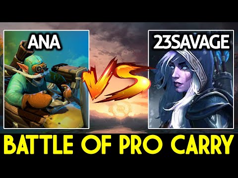 23SAVAGE Drow Ranger VS ANA Gyrocopter Epic Battle Dota 2