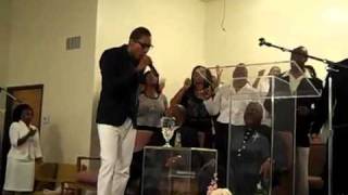 Deitrick Haddon Performing &quot;He&#39;s Able&quot; at New Antioch COGIC