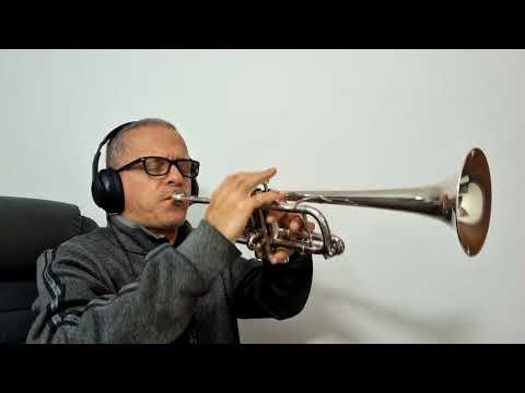 CRISTO INTERCEDE POR TI - HINO 244 - COM TROMPETE EM DUETO NO PLAYBACK.