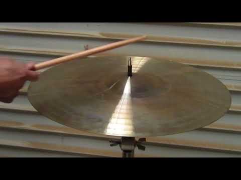 Sonor Super Tyrco 20 " Crash Ride Z3011 60s-70s - Vintage classic image 15