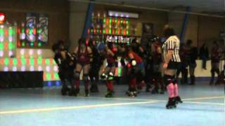 She Devils 'Battle of the B teams' VS. S. Jersey Roller Derby pt 1.