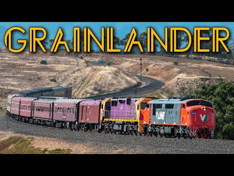 Classic V/Line Diesels Through Ballarat! (707 Operations' Grainlander to Quambatook) | A66, N464