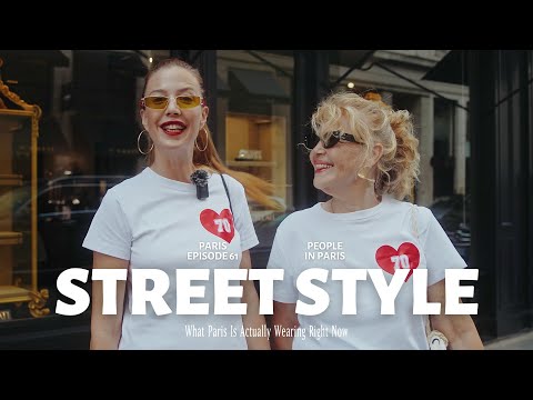 WHAT ARE PEOPLE WEARING IN PARIS?  Summer Looks to wear (Paris Street Style) Episode 61