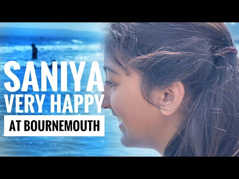 SANIYA VERY HAPPY AT BOURNEMOUTH BEACH | DAY TRIP 2021