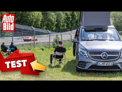 Camping in the Mercedes Marco Polo (2022): Practical test: Camping in the Marco Polo | Test with ...