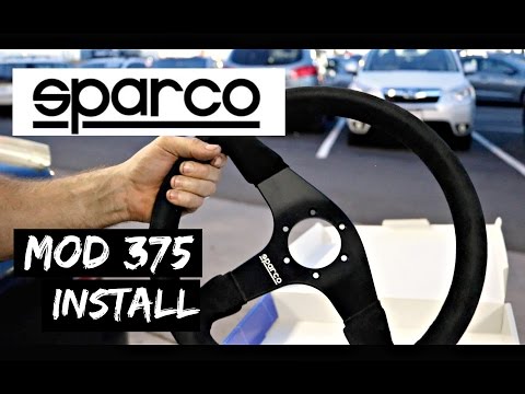 Sparco Racing Steering Wheel Install