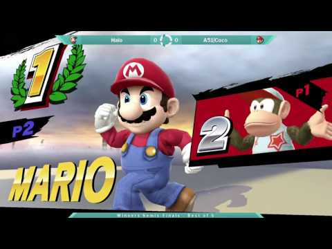 SOS 43 Winners Semis - Halo (Diddy Kong) vs A51|Coco (Mario)