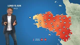 Illustration de l'actualité La météo de votre lundi 15 juin 2026