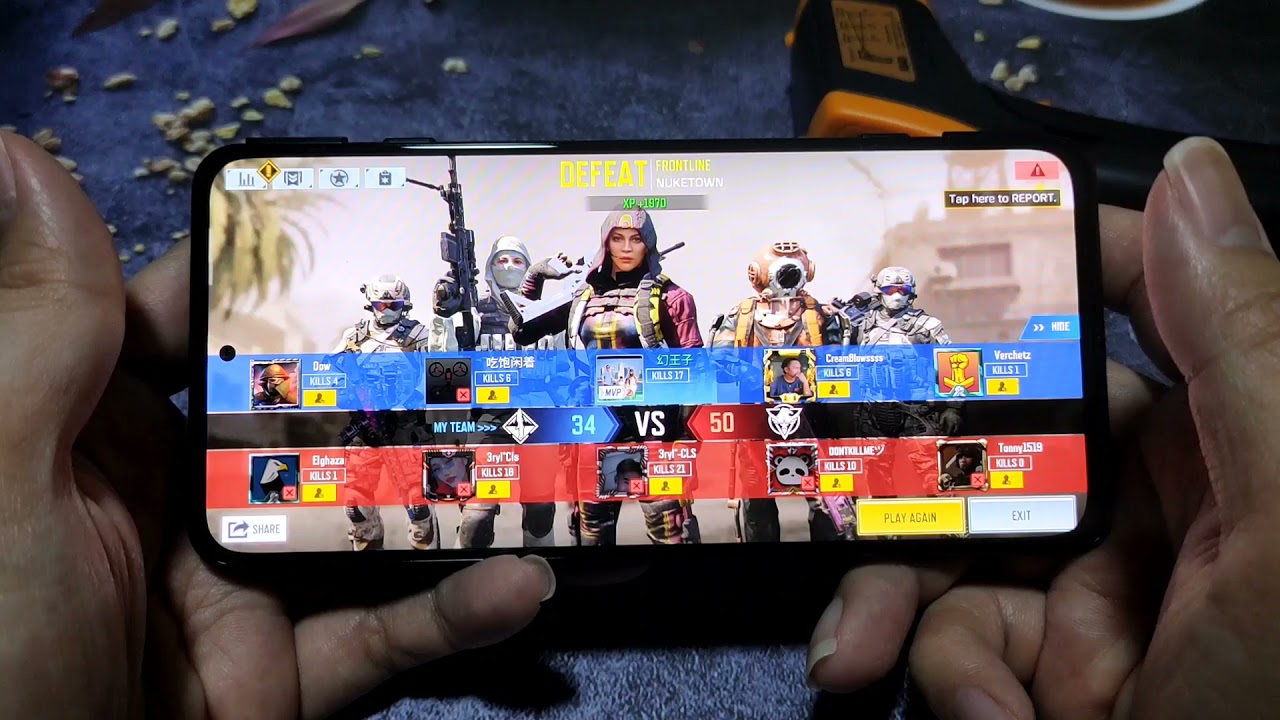 Xiaomi Black Shark 4 - Call Of Duty Mobile (Codm) 30 mins gaming test @The Mob-Reviewers