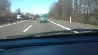 preview picture of video 'lustig auf der autobahn nach kleve'