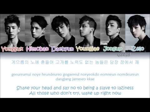 B.A.P - One Shot (Color Coded Han|Rom|Eng Lyrics)