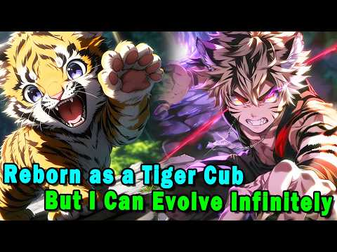 Reborn as a Tiger Cub, But I Can Evolve Infinitely! #anime #Manga #animerecap