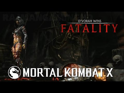Mortal Kombat X MKX Walkthrough Part 6 - D'vorah Story Mode (PC Gameplay)