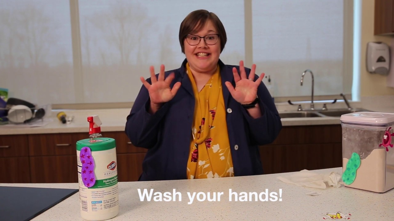 Experiments for kids about germs