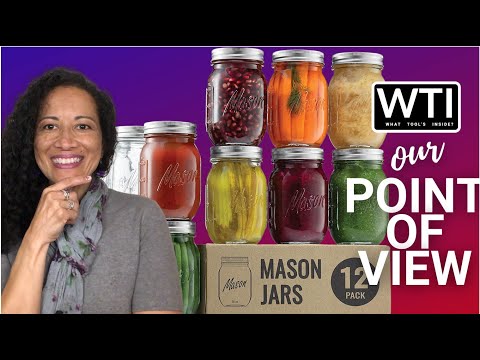 Paksh Novelty 16oz Glass Mason Jars - WTI product video review