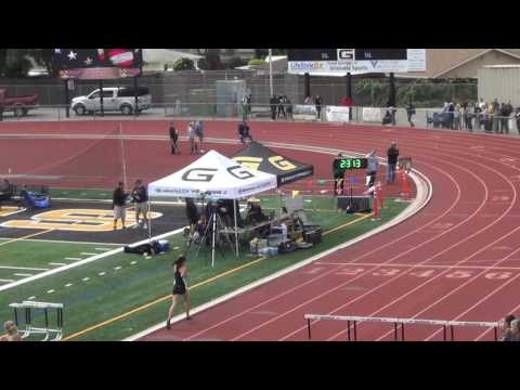 2017 EBAL Trials Varsity Girls 1600m Heat #2