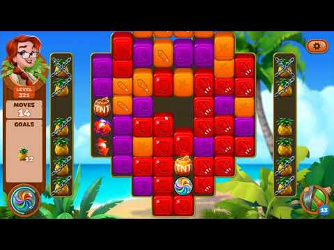 Lost Island: Blast Adventure - Level 321 (No Boosters) HD