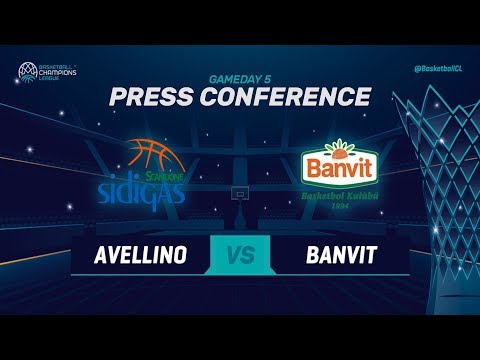 Sidigas Avellino v Banvit - Press Conference - Basketball Champions League 2018-19