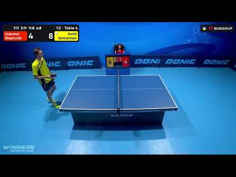 18:25 Liubomyr Sheshurak - Serhii Zemiantsev 13.07.2023 TT Euro.Cup Ukraine Star. Table 4