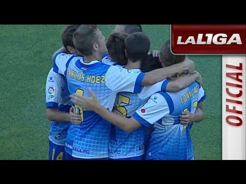 Gol de Cristian (1-0) en el CE Sabadell - RCD Mallorca - HD