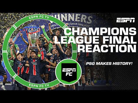 CHAMPIONS LEAGUE FINAL FULL REACTION 🏆 ‘PSG gave Inter a WHOOPIN!’ 🗣️ - Alejandro Moreno | ESPN FC