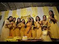 Haldi Dance Video|Roshni-Arun|Mallu Wedding|Haldi Ceremony